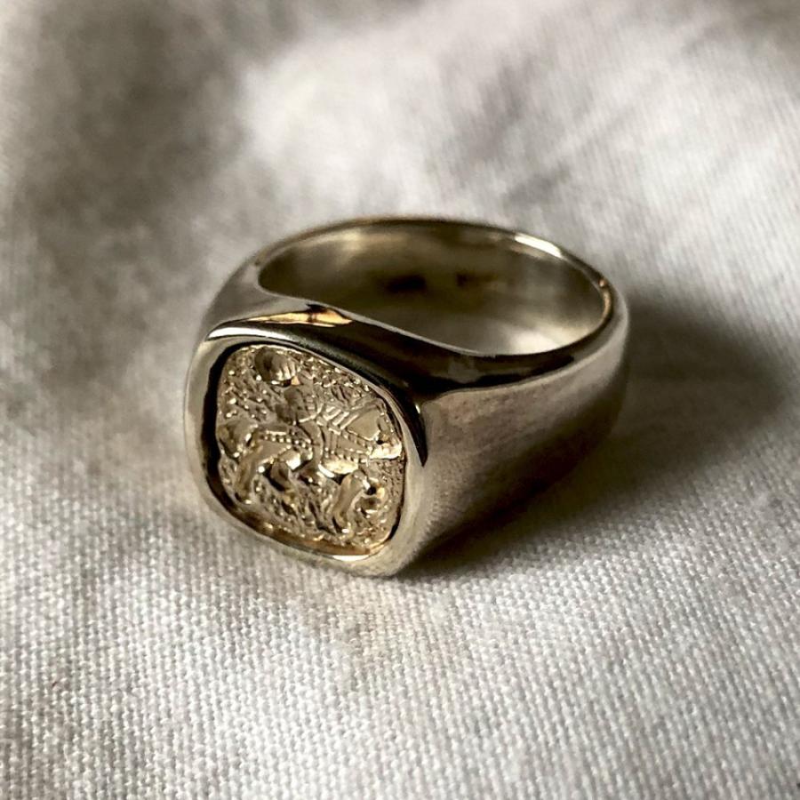 イロンデール エペパン hirondelle et pepin / silver sr-19ss-38 シルバー インタリオ ワイドリング 2 レディース 指輪 ギフト プレゼント 記… | hirondelle