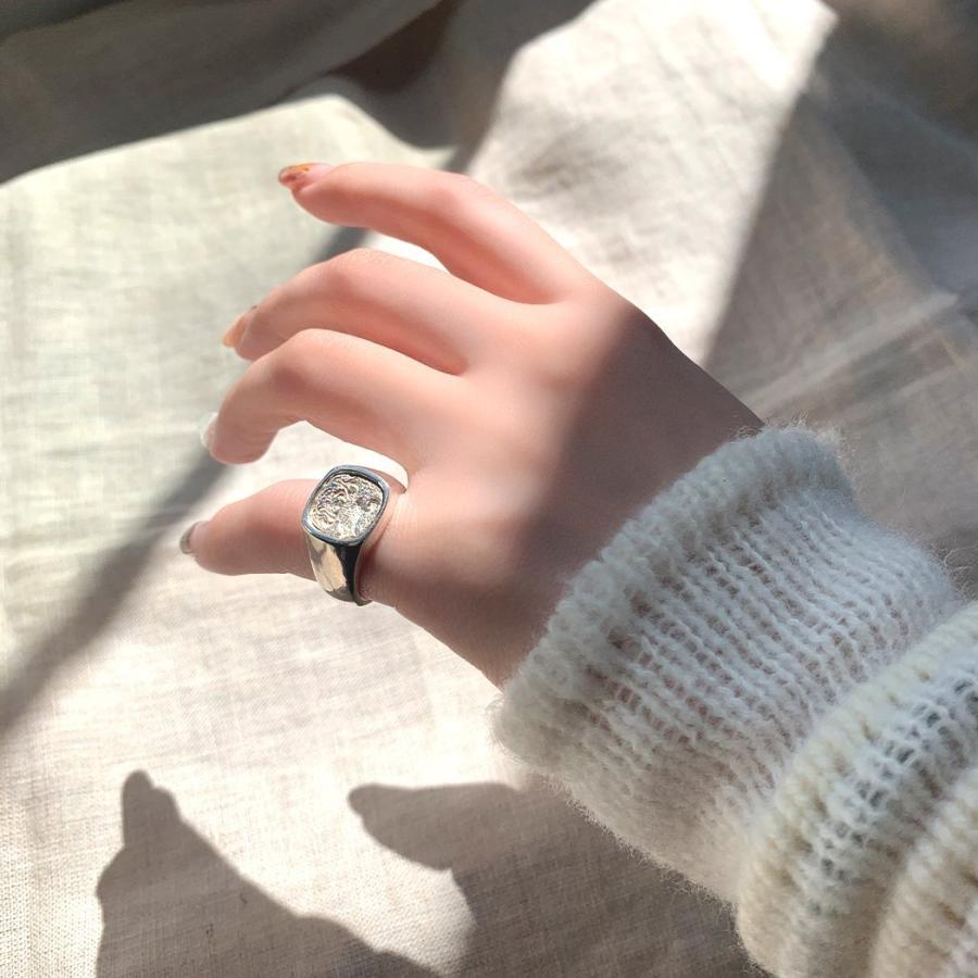 イロンデール エペパン hirondelle et pepin / silver sr-19ss-38 シルバー インタリオ ワイドリング 2 レディース 指輪 ギフト プレゼント 記… | hirondelle | 03