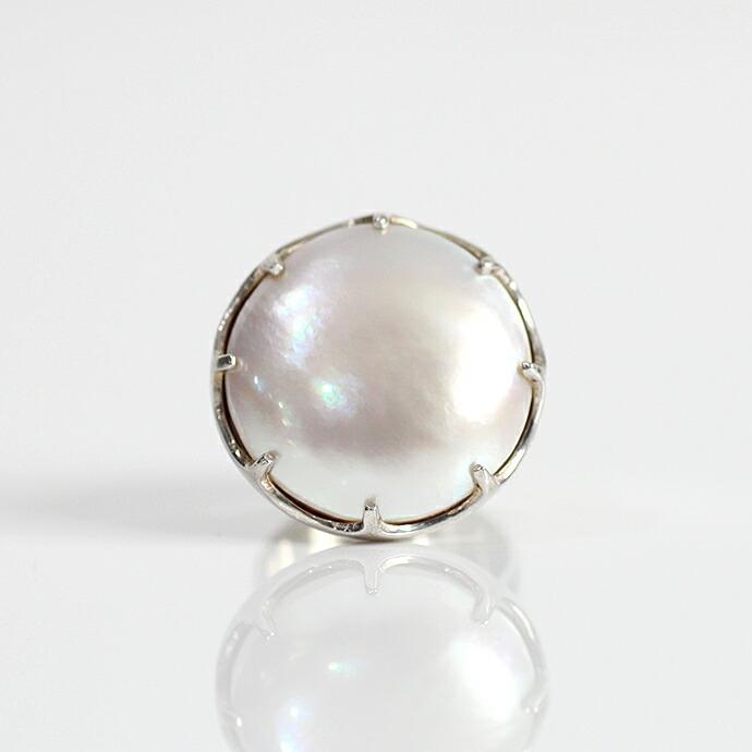 イロンデール エペパン hirondelle et pepin / silver sr-19ss-40 シルバー マベパール リング レディース 指輪 ギフト プレゼント 記念日 アク… | hirondelle | 01