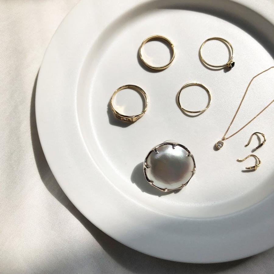 イロンデール エペパン hirondelle et pepin / silver sp-19ss-18 シルバー マベパール ピアス (片耳タイプ) レディース ギフト プレゼント ア… | hirondelle | 03