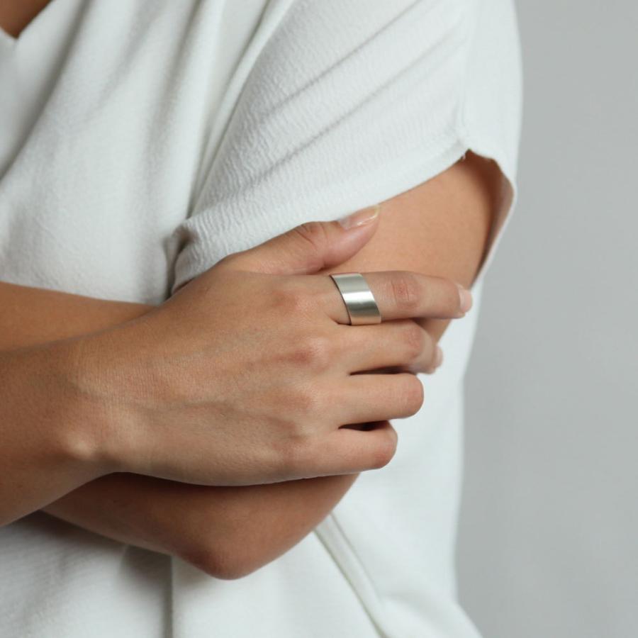 siki (シキ) / SK-R34-SV / silver シルバースロープ ワイドリング |  | 03