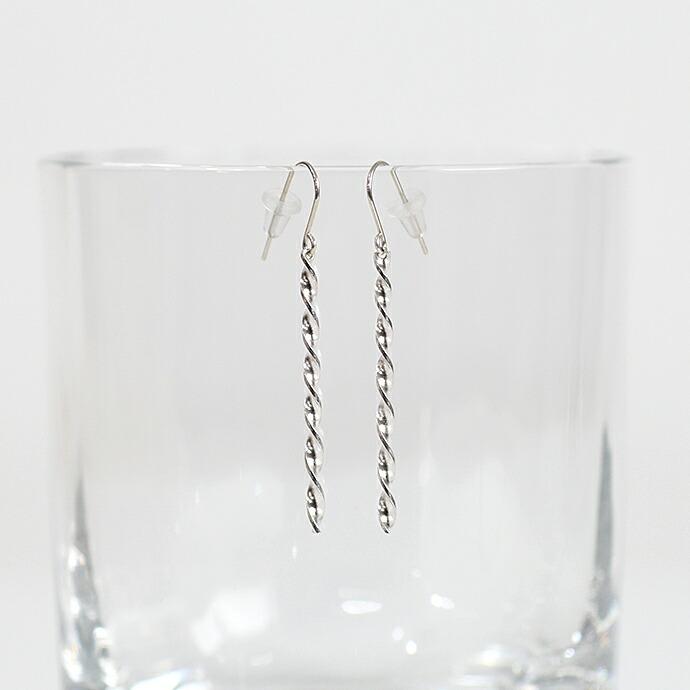 siki (シキ) / SK-RP04-SV / silver シルバースクリューピアス |  | 01