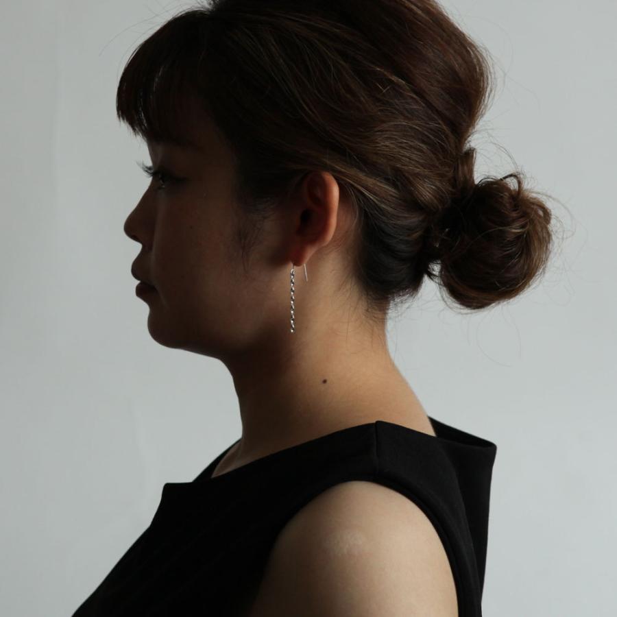 siki (シキ) / SK-RP04-SV / silver シルバースクリューピアス |  | 02