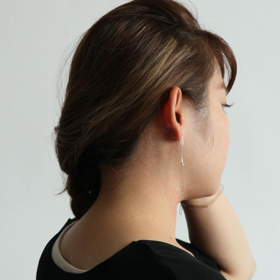 siki (シキ) / SK-PP20-K10YG-SV / シルバー×ゴールド ランダムチェーンピアス |  | 01