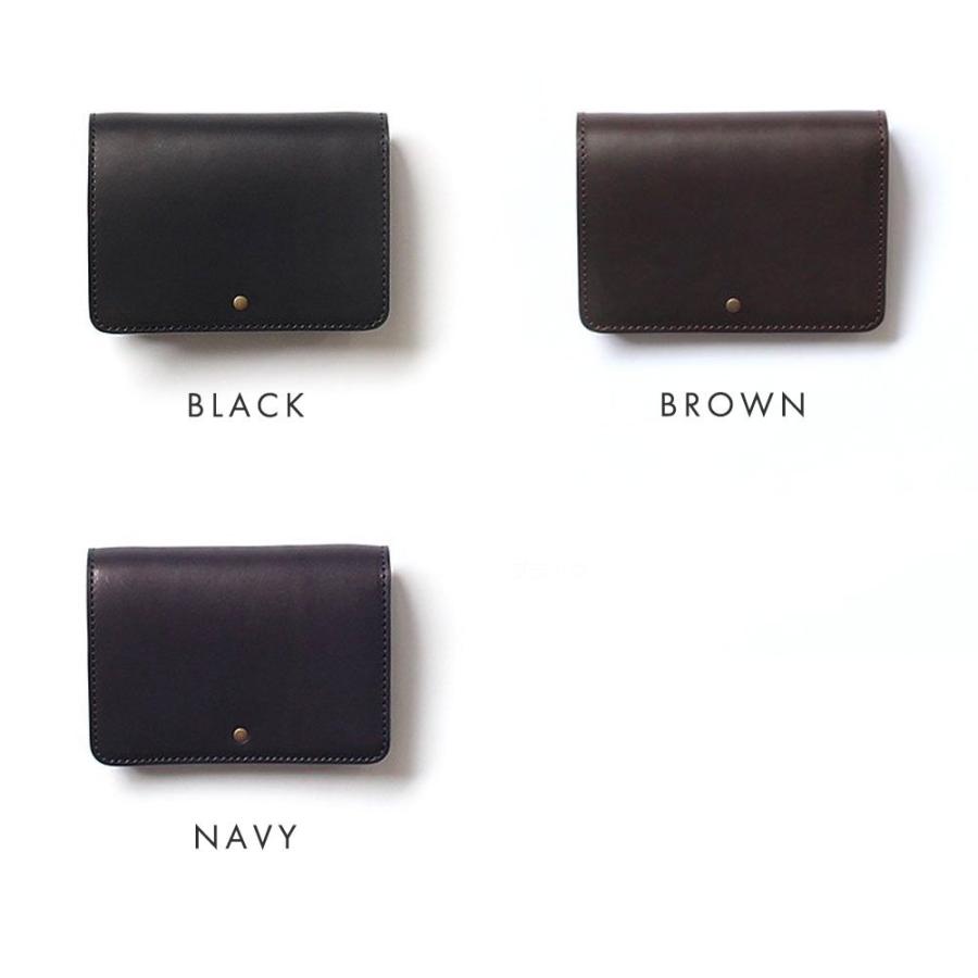 Ense（アンサ） / wallet レザー 二つ折りウォレット mw802 - 全3色 送料無料 財布 コンパクト シンプル 小さい ミニ ミニマリスト 日本… |  | 08