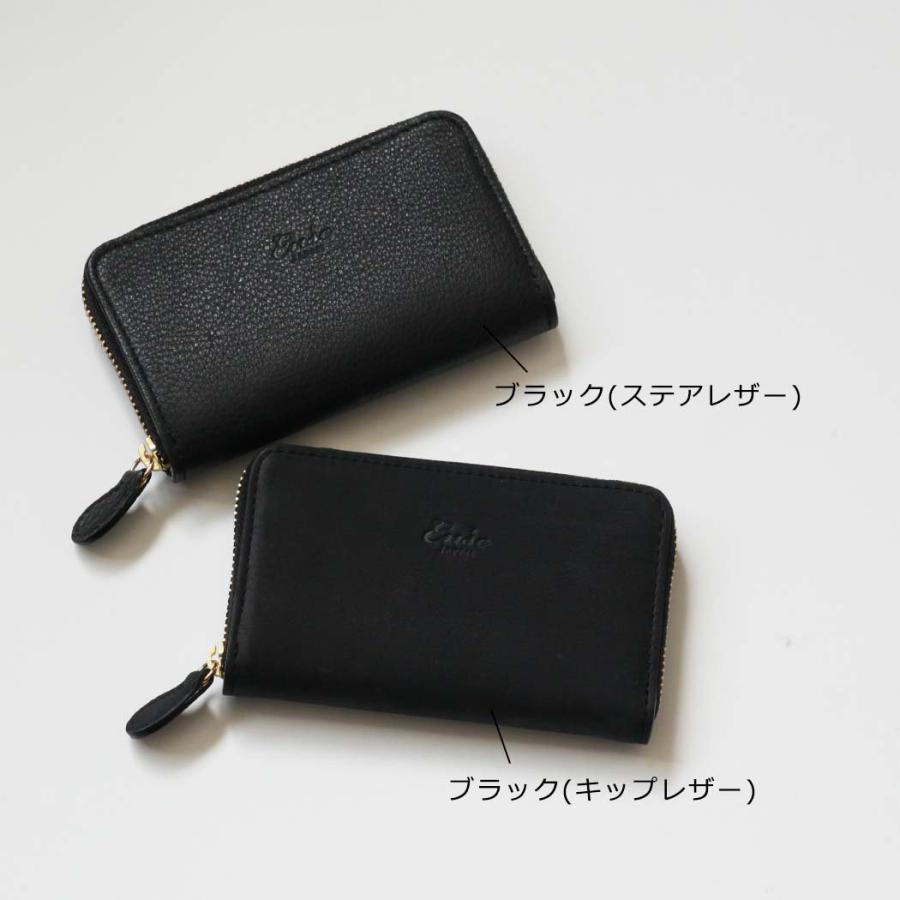 Ense（アンサ） / レディース 財布 小さい カードケース 本革 card case レザー ラウンドジッパー ew110 - 全10色 あす楽 送料無料 日本製 母の日 ギフト 新生… | Ense | 05