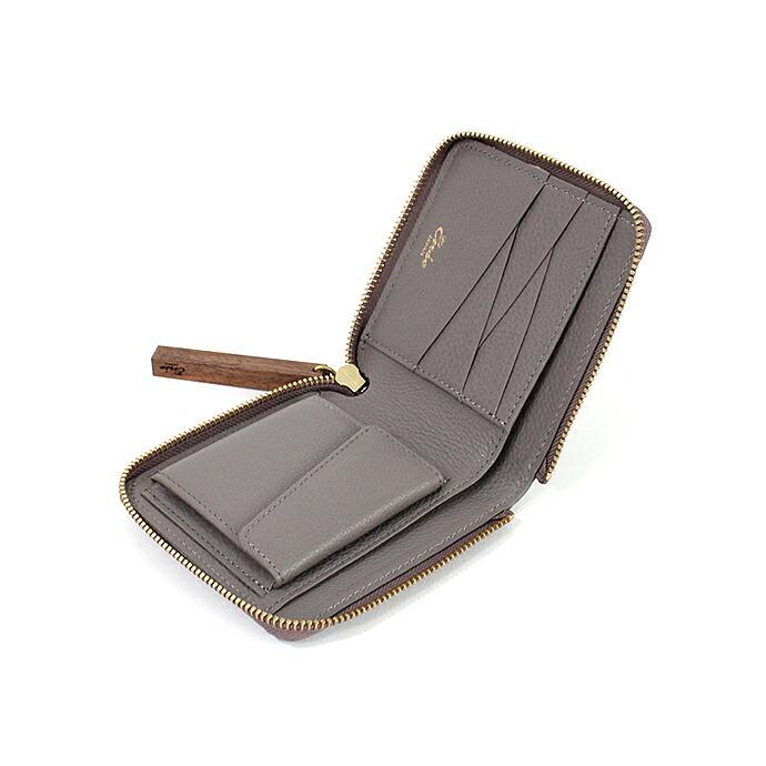 Ense（アンサ） / zipper wallet レザー ラウンドファスナー 二つ折り ウォレット ew125 - 全5色 送料無料 コンパクト ミニ 財布 小さい… | Zipper | 06