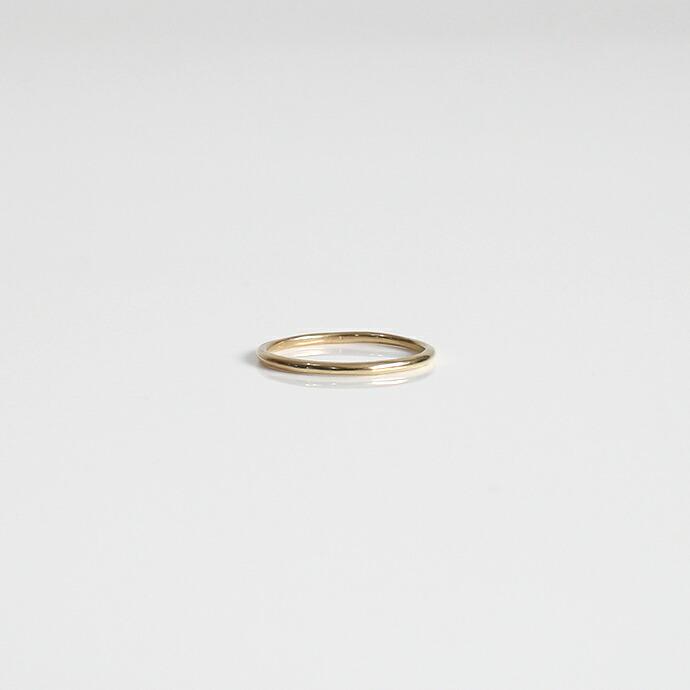 UNKNOWN. (アンノウン) / k10 U001 NORM リング XS - ゴールド レディース メンズ ユニセックス ギフト プレゼント アクセサリー 指輪 ペアリン… | UNKNOWN.