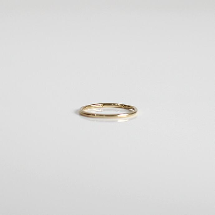 UNKNOWN. (アンノウン) / k10 U001 NORM リング XS - ゴールド レディース メンズ ユニセックス ギフト プレゼント アクセサリー 指輪 ペアリン… | UNKNOWN. | 03