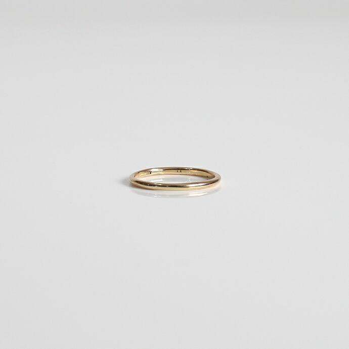 UNKNOWN. (アンノウン) / k10 U002 NORM リング S - ゴールド レディース メンズ ユニセックス ギフト プレゼント アクセサリー 指輪 ペアリン… | UNKNOWN.
