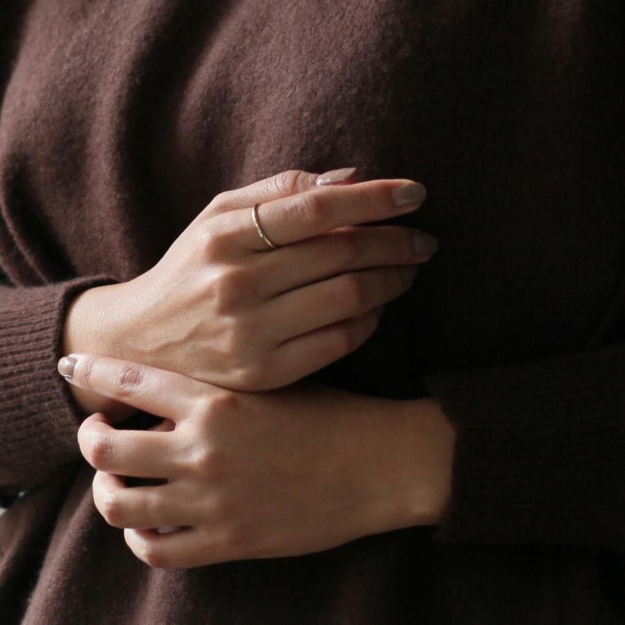 UNKNOWN. (アンノウン) / k10 U002 NORM リング S - ゴールド レディース メンズ ユニセックス ギフト プレゼント アクセサリー 指輪 ペアリン… | UNKNOWN. | 01