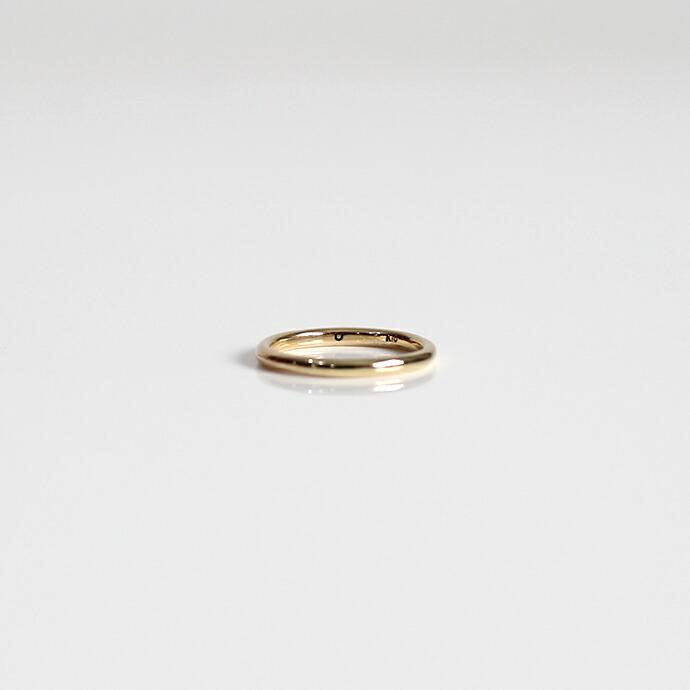 UNKNOWN. (アンノウン) / k10 U002 NORM リング S - ゴールド レディース メンズ ユニセックス ギフト プレゼント アクセサリー 指輪 ペアリン… | UNKNOWN. | 04