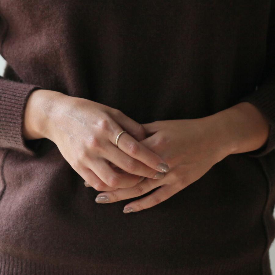 UNKNOWN. (アンノウン) / k10 U003 NORM リング M - ゴールド レディース メンズ ユニセックス ギフト プレゼント アクセサリー 指輪 ペアリン… | UNKNOWN. | 05