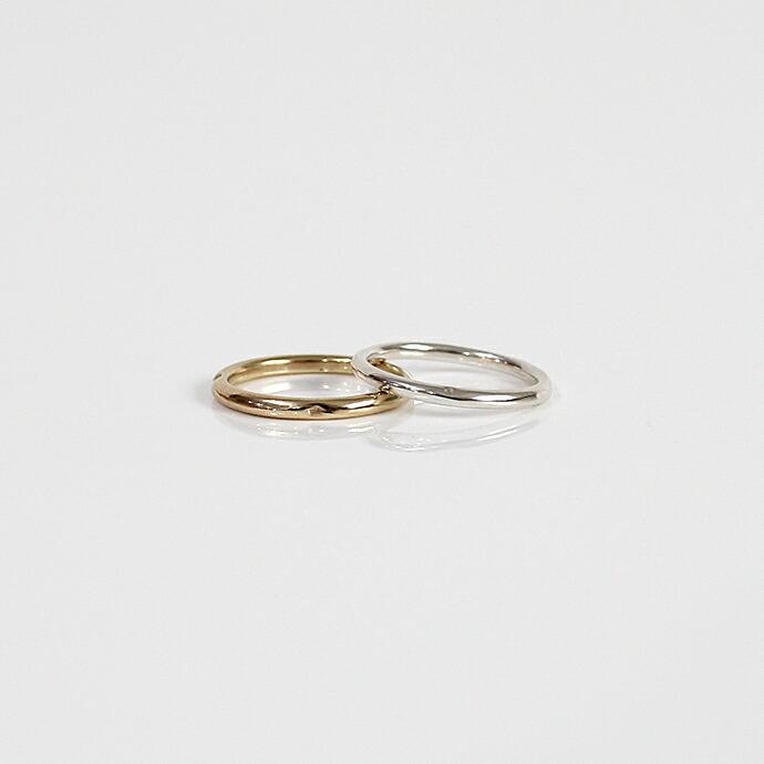 UNKNOWN. (アンノウン) / k10 U003 NORM リング M - ゴールド レディース メンズ ユニセックス ギフト プレゼント アクセサリー 指輪 ペアリン… | UNKNOWN. | 07