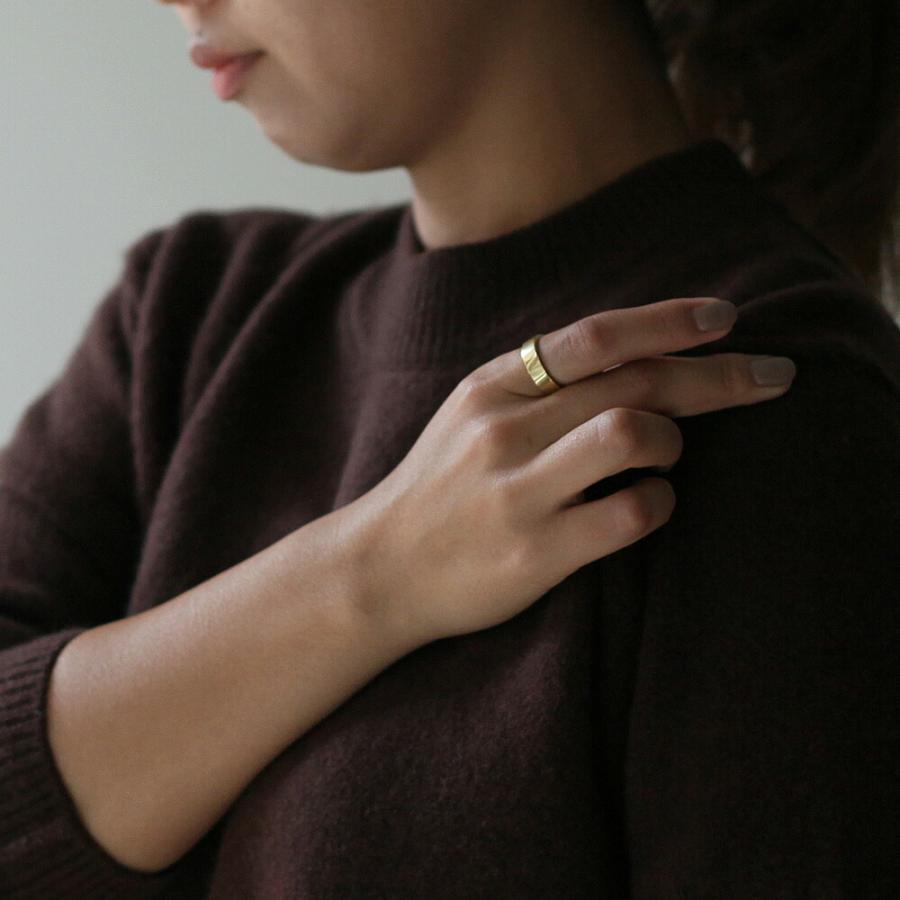 UNKNOWN. (アンノウン) / U006 FLAT リング 5mm - 真鍮 レディース メンズ ユニセックス ギフト プレゼント アクセサリー 指輪 ペアリング シン… | UNKNOWN.