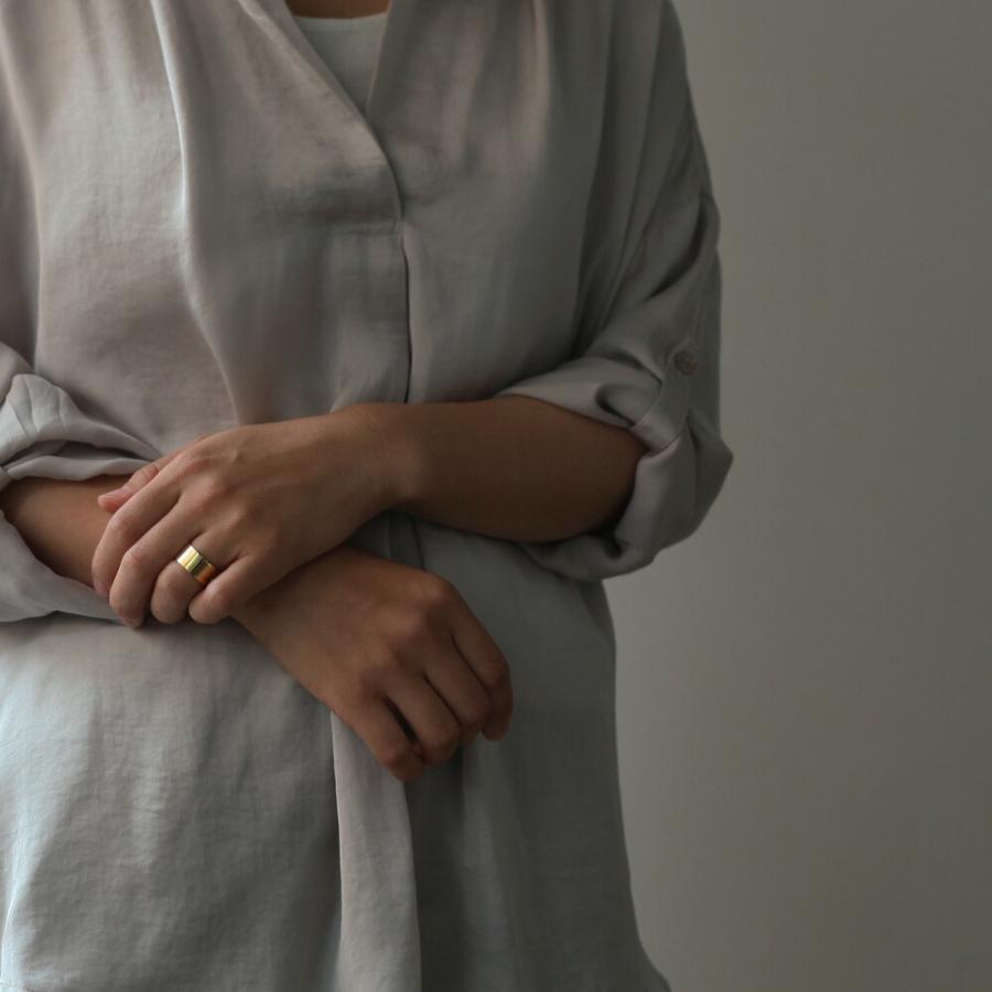 UNKNOWN. (アンノウン) / U007 FLAT リング 10mm - 真鍮 レディース メンズ ユニセックス ギフト プレゼント アクセサリー 指輪 ペアリング シ… | UNKNOWN. | 03