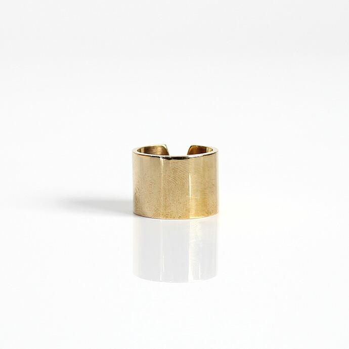 UNKNOWN. (アンノウン) / U008 FLAT リング 15mm - 真鍮 レディース メンズ ユニセックス ギフト プレゼント アクセサリー 指輪 ペアリング シ… | UNKNOWN. | 01
