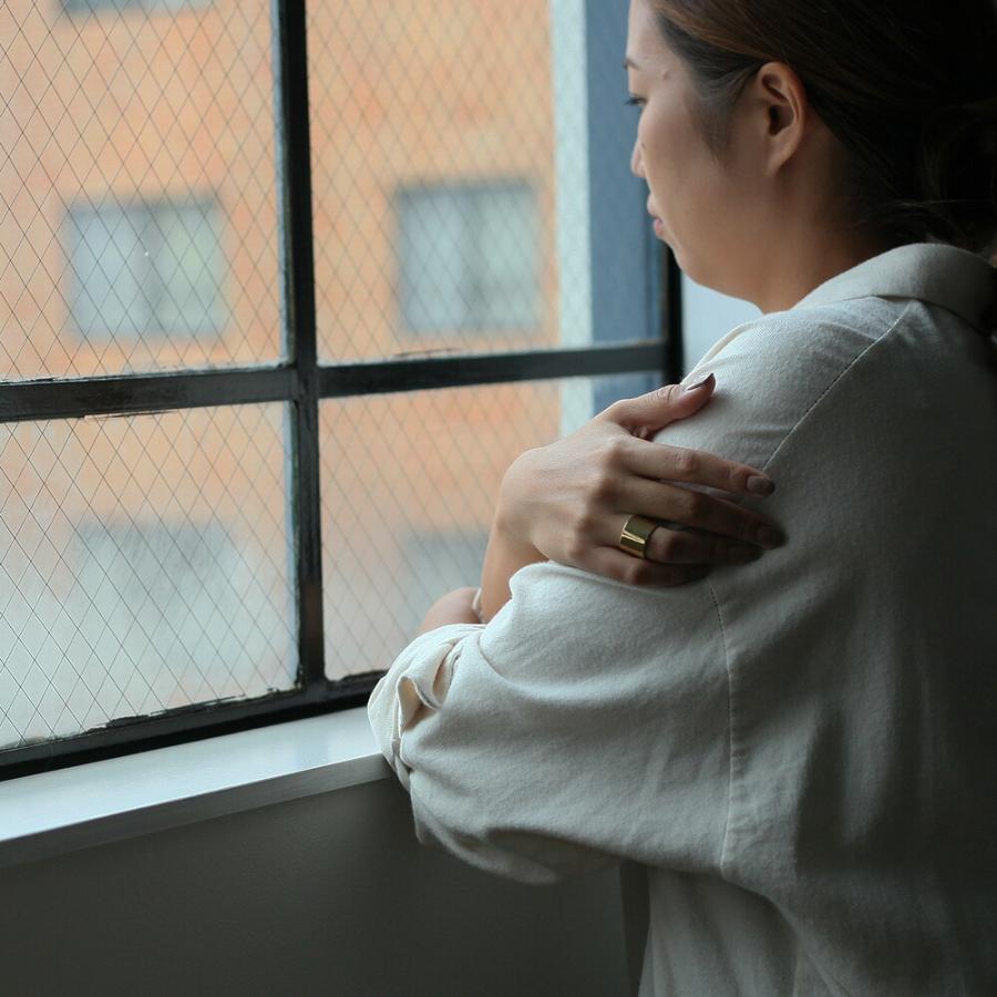 UNKNOWN. (アンノウン) / U008 FLAT リング 15mm - 真鍮 レディース メンズ ユニセックス ギフト プレゼント アクセサリー 指輪 ペアリング シ… | UNKNOWN. | 06