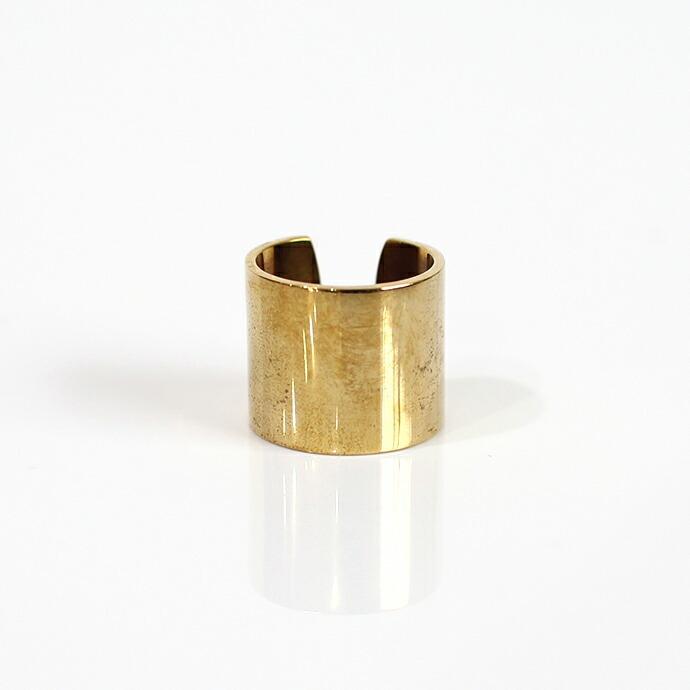 UNKNOWN. (アンノウン) / U009 FLAT リング 20mm - 真鍮 レディース メンズ ユニセックス ギフト プレゼント アクセサリー 指輪 ペアリング シ… | UNKNOWN.