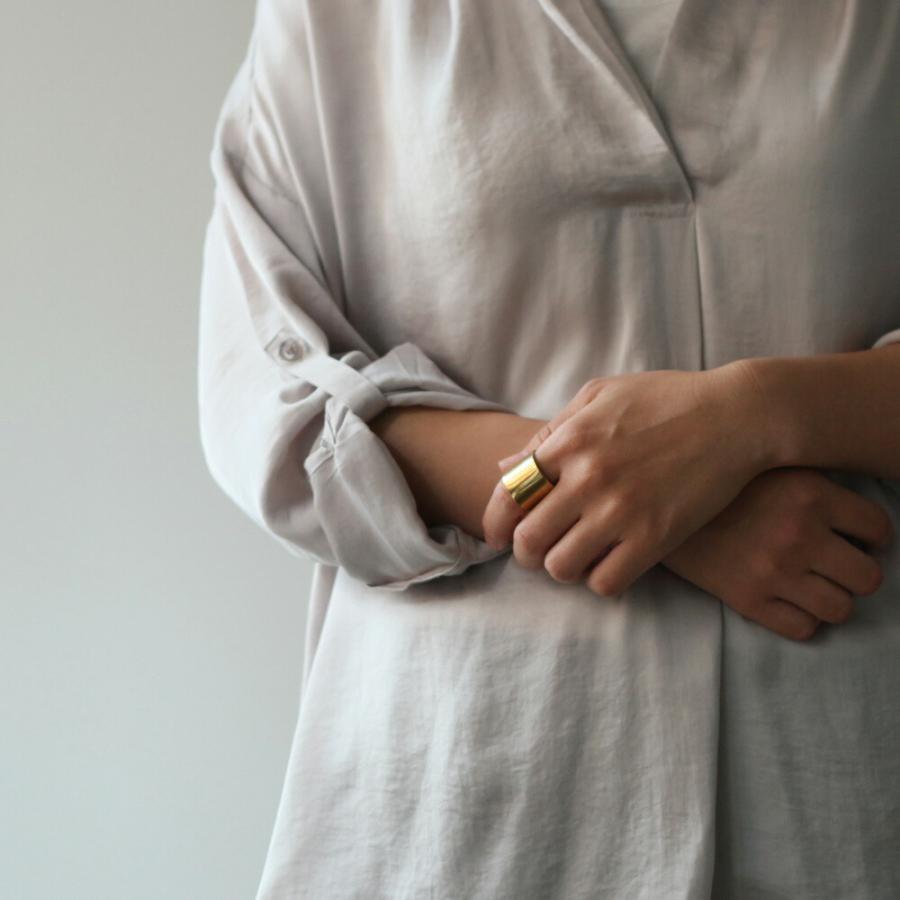 UNKNOWN. (アンノウン) / U009 FLAT リング 20mm - 真鍮 レディース メンズ ユニセックス ギフト プレゼント アクセサリー 指輪 ペアリング シ… | UNKNOWN. | 02