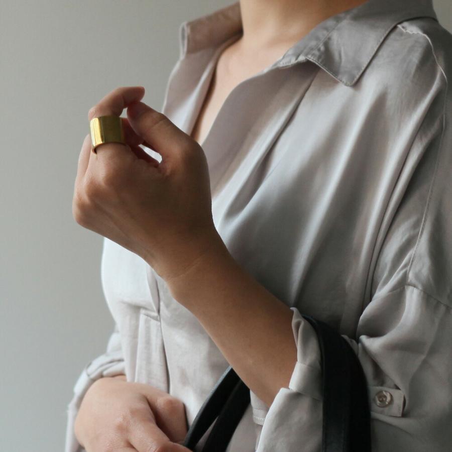 UNKNOWN. (アンノウン) / U009 FLAT リング 20mm - 真鍮 レディース メンズ ユニセックス ギフト プレゼント アクセサリー 指輪 ペアリング シ… | UNKNOWN. | 03