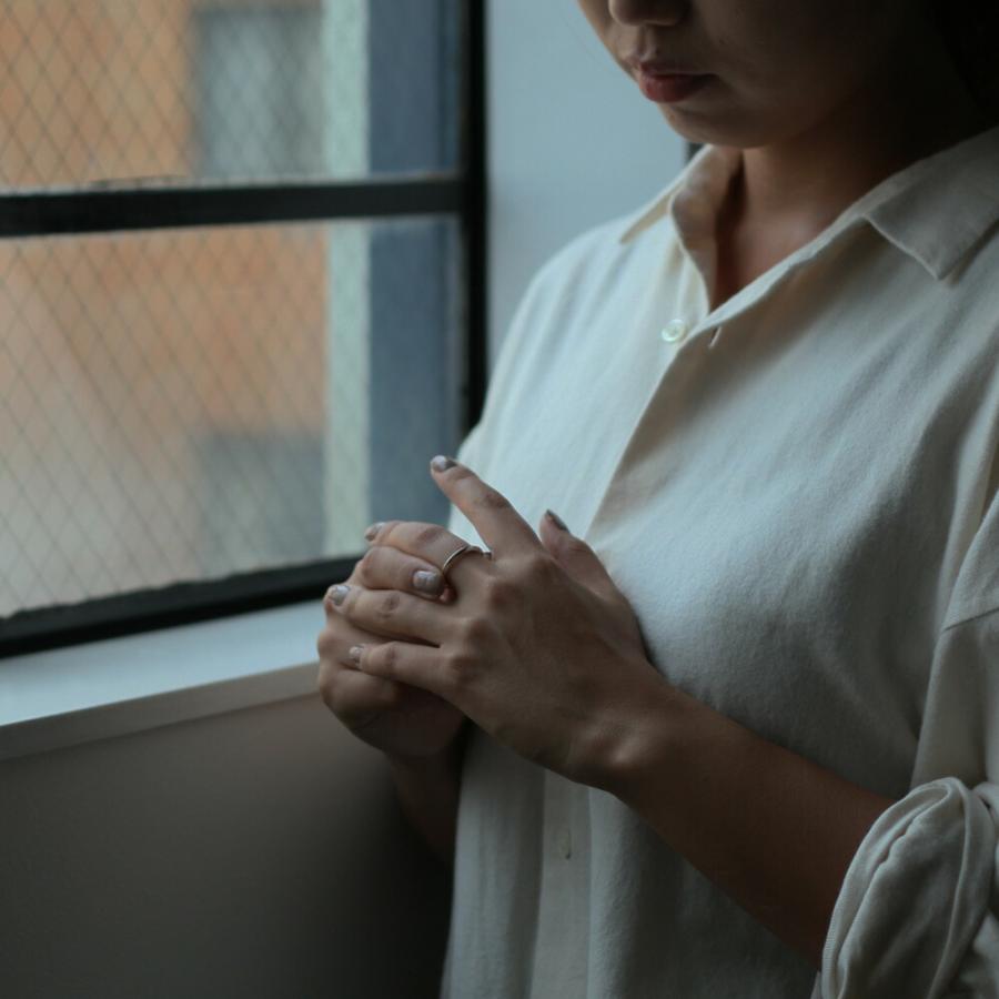 UNKNOWN. (アンノウン) / silver925 U010 SLOPE リング S - シルバー レディース メンズ ユニセックス ギフト プレゼント アクセサリー 指輪 ペ… | UNKNOWN. | 01