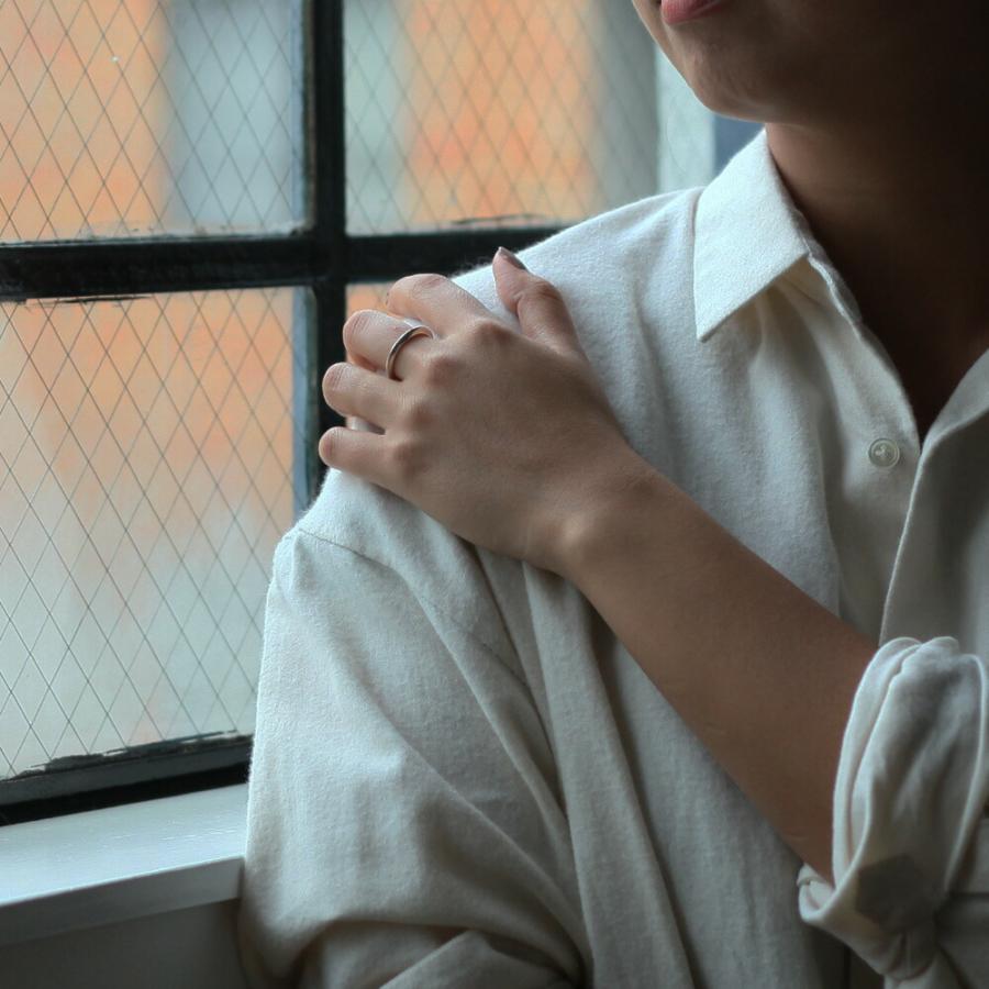 UNKNOWN. (アンノウン) / silver925 U011 SLOPE リング M - シルバー レディース メンズ ユニセックス ギフト プレゼント アクセサリー 指輪 ペ… | UNKNOWN. | 05