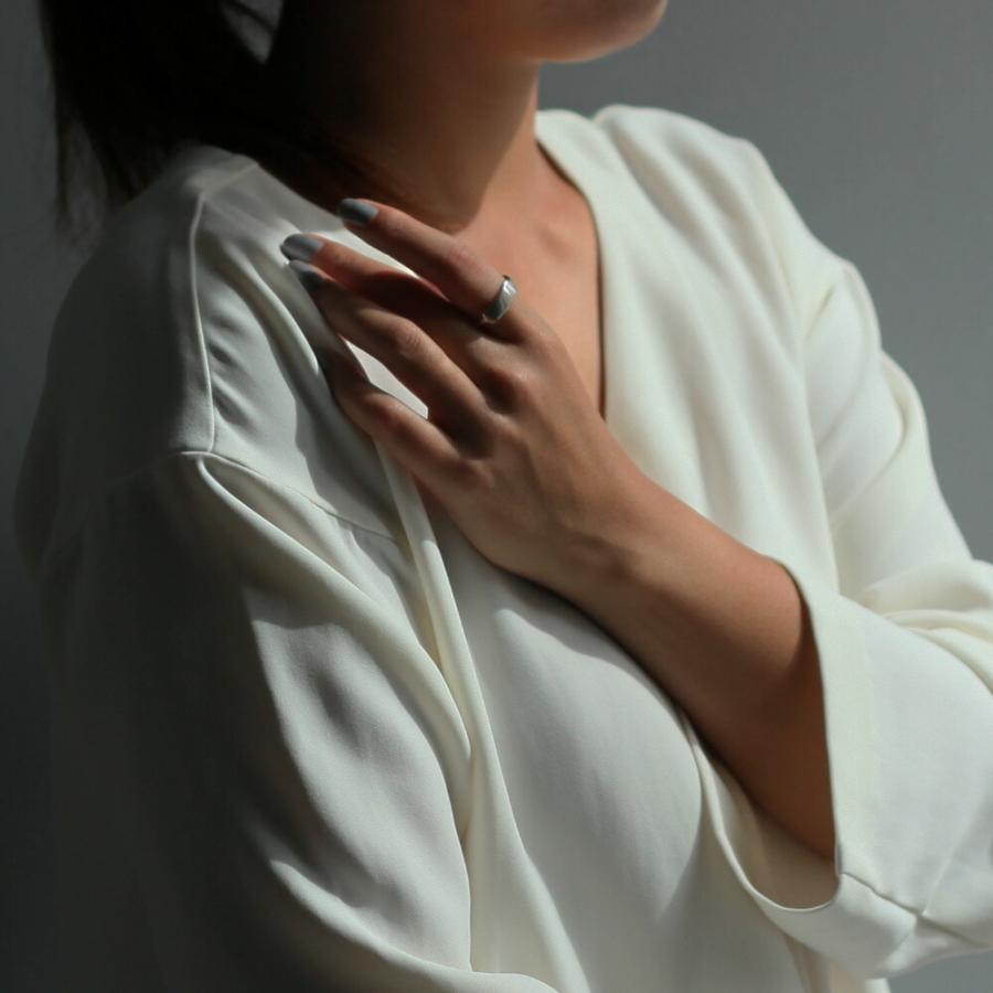 UNKNOWN. (アンノウン) / silver925 U018 I.D リング - シルバー レディース メンズ ユニセックス ギフト プレゼント アクセサリー 指輪 ペアリ… | UNKNOWN. | 02