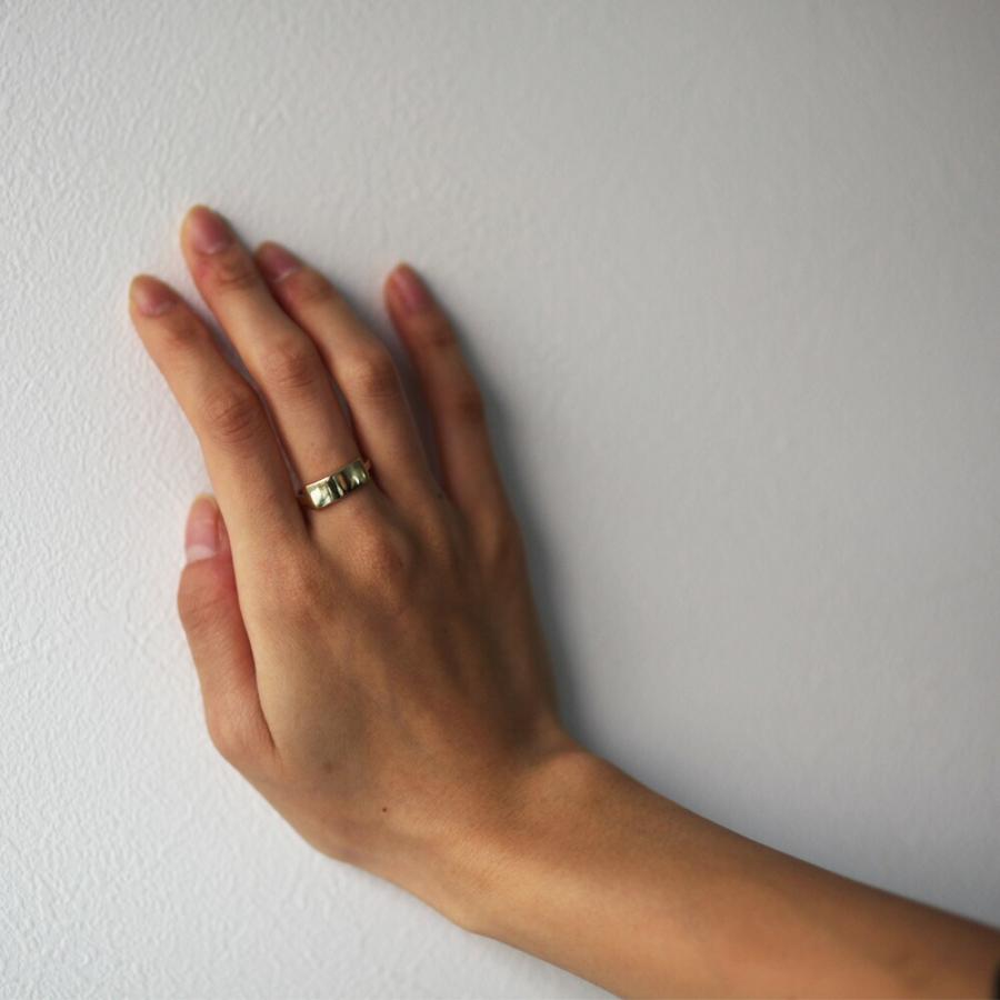 UNKNOWN. (アンノウン) / k10 U018 I.D リング - ゴールド レディース メンズ ユニセックス ギフト プレゼント アクセサリー 指輪 ペアリング … | UNKNOWN. | 10