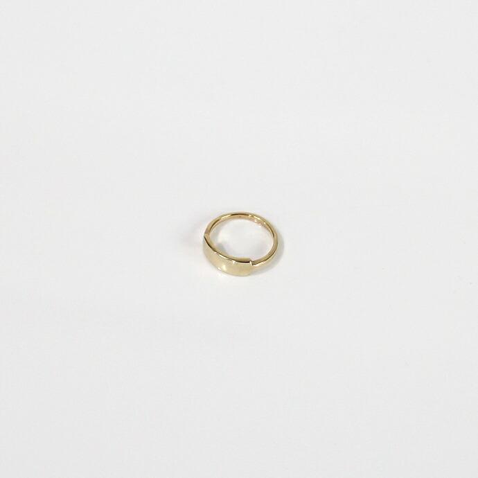 UNKNOWN. (アンノウン) / k10 U018 I.D リング - ゴールド レディース メンズ ユニセックス ギフト プレゼント アクセサリー 指輪 ペアリング … | UNKNOWN. | 08