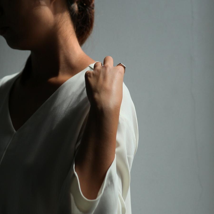 UNKNOWN. (アンノウン) / silver925 U019 MIDDLE リング - シルバー レディース メンズ ユニセックス ギフト プレゼント アクセサリー 指輪 ペ… | UNKNOWN. | 02