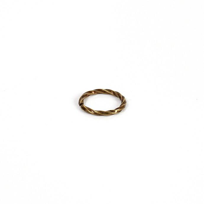 UNKNOWN. (アンノウン) / U036 KNOT3 リング - 真鍮 レディース メンズ ユニセックス ギフト プレゼント アクセサリー 指輪 ペアリング シンプ… | UNKNOWN. | 01
