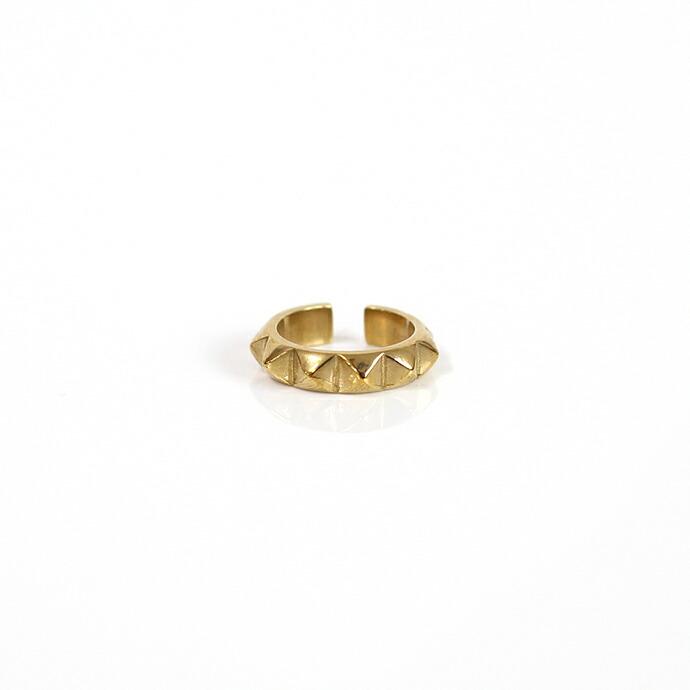 UNKNOWN. (アンノウン) / U044 STUDS3 リング - 真鍮 レディース メンズ ユニセックス ギフト プレゼント アクセサリー 指輪… | UNKNOWN. | 02