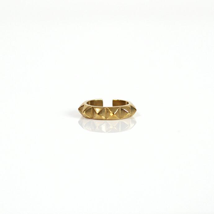 UNKNOWN. (アンノウン) / U044 STUDS3 リング - 真鍮 レディース メンズ ユニセックス ギフト プレゼント アクセサリー 指輪… | UNKNOWN. | 04
