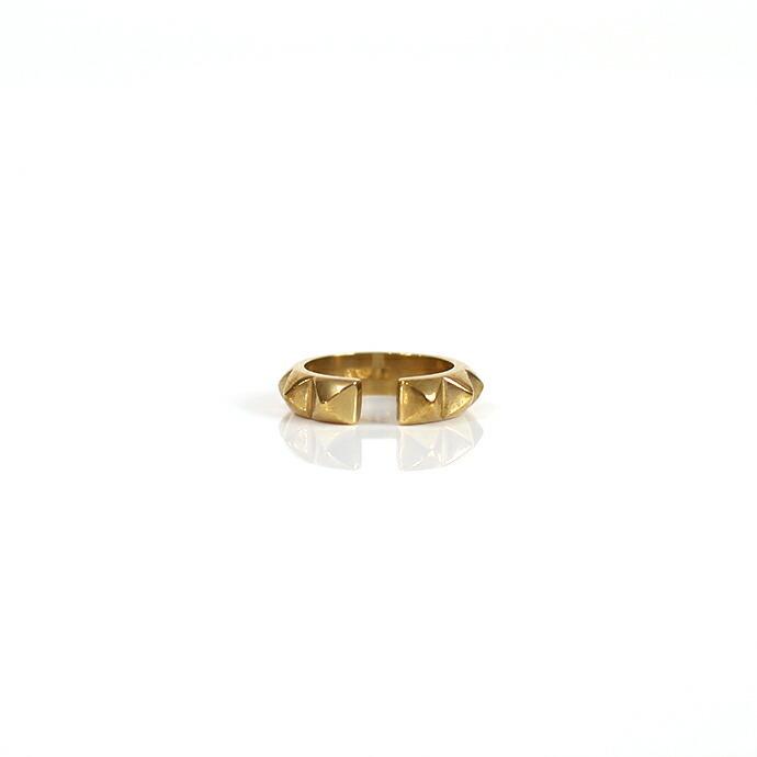 UNKNOWN. (アンノウン) / U044 STUDS3 リング - 真鍮 レディース メンズ ユニセックス ギフト プレゼント アクセサリー 指輪… | UNKNOWN. | 05