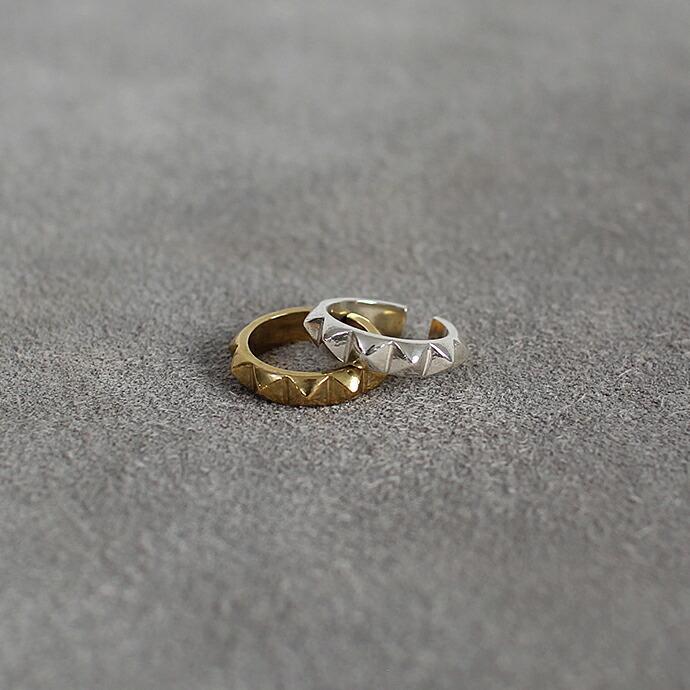 UNKNOWN. (アンノウン) / U044 STUDS3 リング - 真鍮 レディース メンズ ユニセックス ギフト プレゼント アクセサリー 指輪… | UNKNOWN. | 06