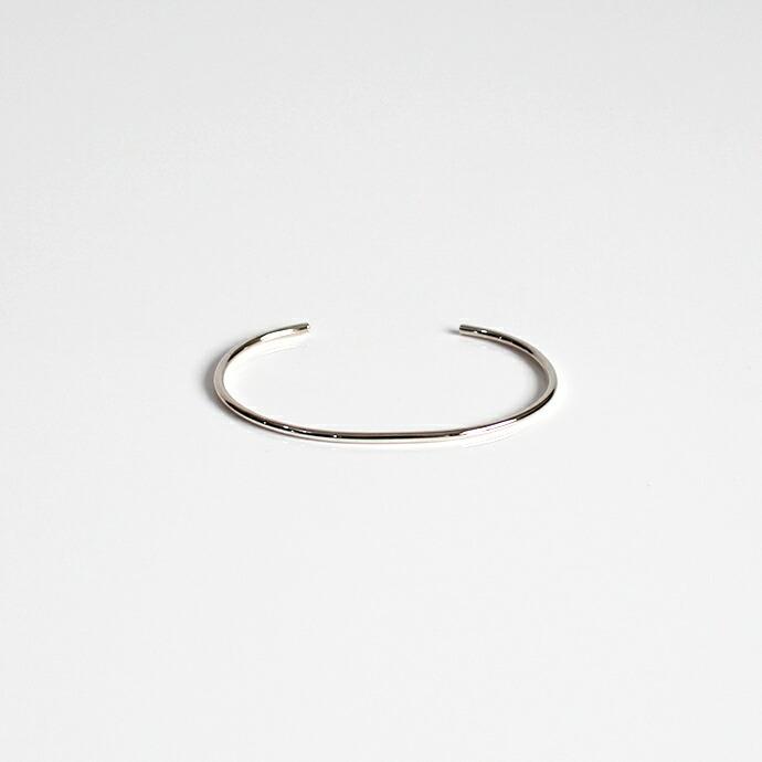 UNKNOWN. (アンノウン) / silver950 U213 NORM バングル 2mm - シルバー レディース メンズ ユニセックス ギフト プレゼント アクセサリー ブレ… | UNKNOWN.