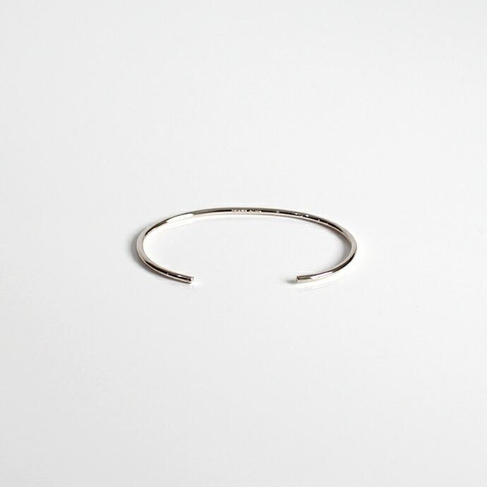UNKNOWN. (アンノウン) / silver950 U213 NORM バングル 2mm - シルバー レディース メンズ ユニセックス ギフト プレゼント アクセサリー ブレ… | UNKNOWN. | 01