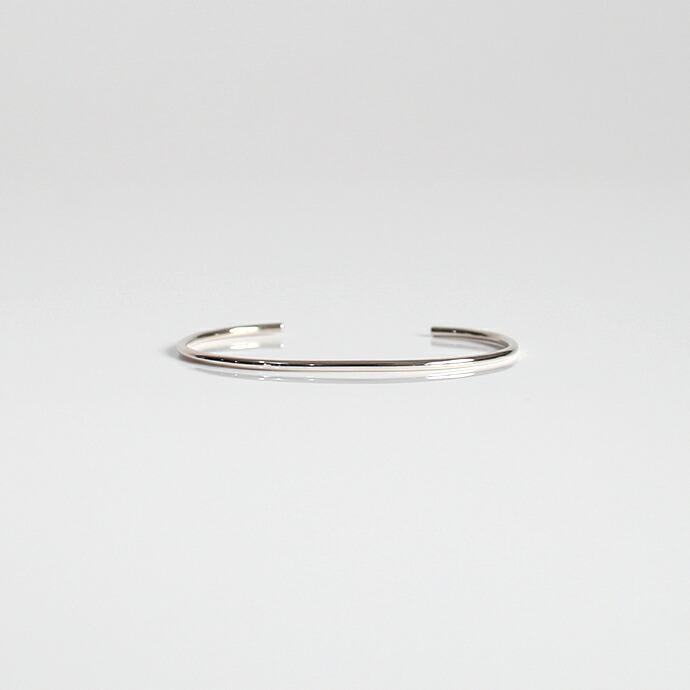 UNKNOWN. (アンノウン) / silver950 U213 NORM バングル 2mm - シルバー レディース メンズ ユニセックス ギフト プレゼント アクセサリー ブレ… | UNKNOWN. | 03