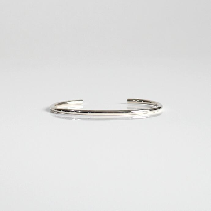 UNKNOWN. (アンノウン) / Silver950 U215 NORM バングル 3mm - シルバー レディース メンズ ユニセックス ギフト プレゼント アクセサリー ブレ… | UNKNOWN. | 03