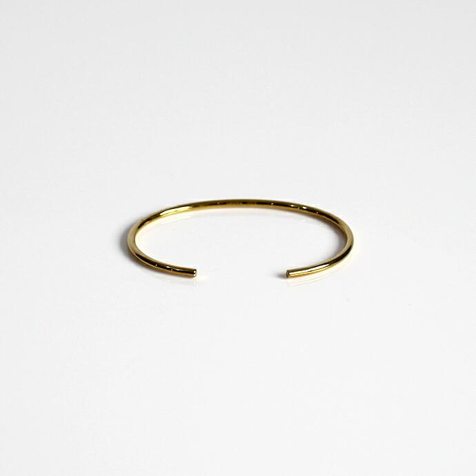 UNKNOWN. (アンノウン) / U214 NORM バングル 2.5mm - ゴールド レディース メンズ ユニセックス ギフト プレゼント アクセサリー ブレスレット… | UNKNOWN. | 01