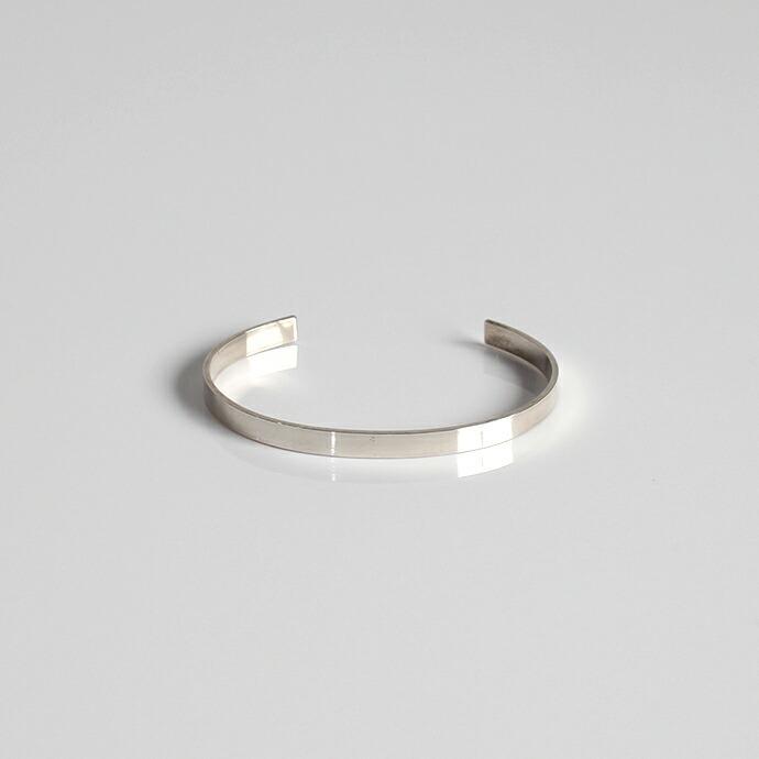 UNKNOWN. (アンノウン) / silver950 U216 FLAT バングル 5mm - シルバー レディース メンズ ユニセックス ギフト プレゼント アクセサリー ブレ… | UNKNOWN. | 01