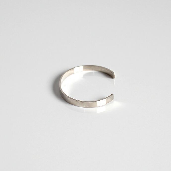 UNKNOWN. (アンノウン) / silver950 U216 FLAT バングル 5mm - シルバー レディース メンズ ユニセックス ギフト プレゼント アクセサリー ブレ… | UNKNOWN. | 03