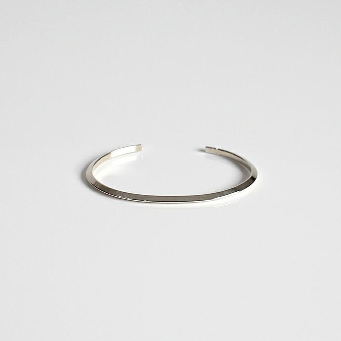 UNKNOWN. (アンノウン) / silver950 U221 SLOPE バングル 2.5mm - シルバー レディース メンズ ユニセックス ギフト プレゼント アクセサリー … | UNKNOWN.
