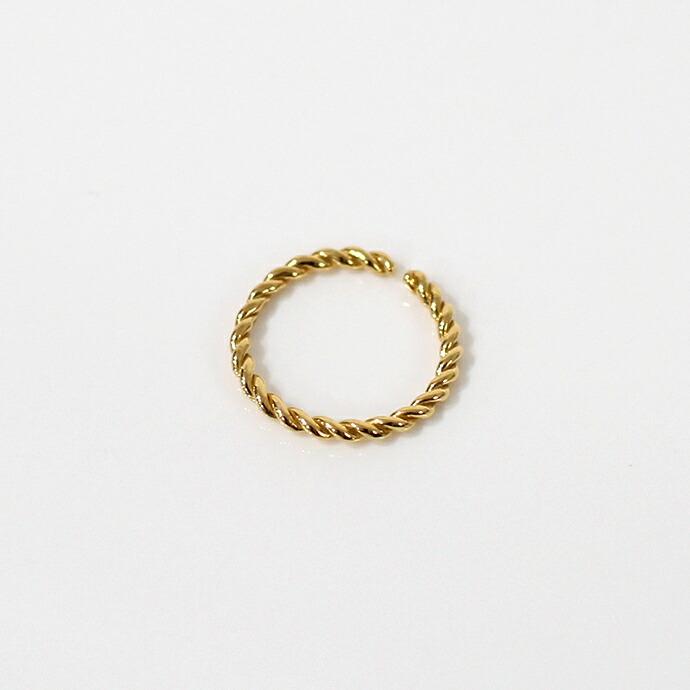 UNKNOWN. (アンノウン) / Goldplate U509 TWIST リング S - ゴールド HIGH QUALITY LINE レディース メンズ ユニセックス ギフト プレゼント ア… | UNKNOWN. | 02