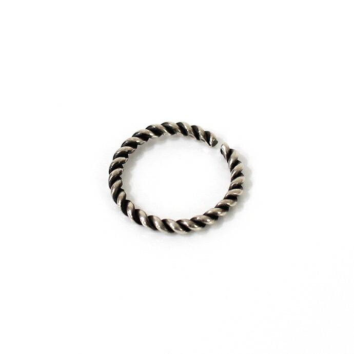 UNKNOWN. (アンノウン) / silver925 U509 TWIST リング M - ブラック HIGH QUALITY LINE レディース メンズ ユニセックス ギフト プレゼント ア… | UNKNOWN. | 02
