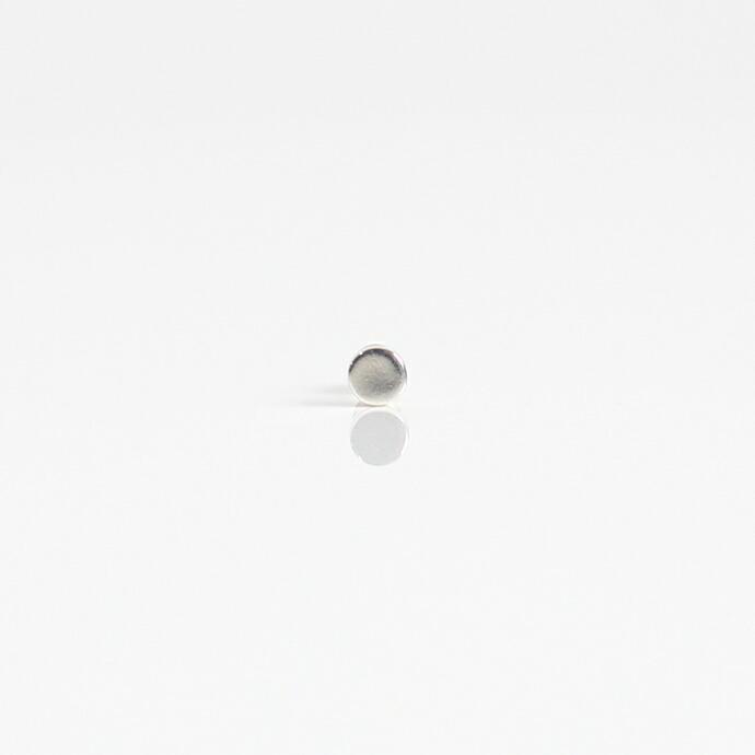 UNKNOWN. (アンノウン) / silver925 U313 CIRCLE ピアス - シルバー (片耳タイプ) レディース メンズ ユニセックス ギフト プレゼント アクセサ… | UNKNOWN.