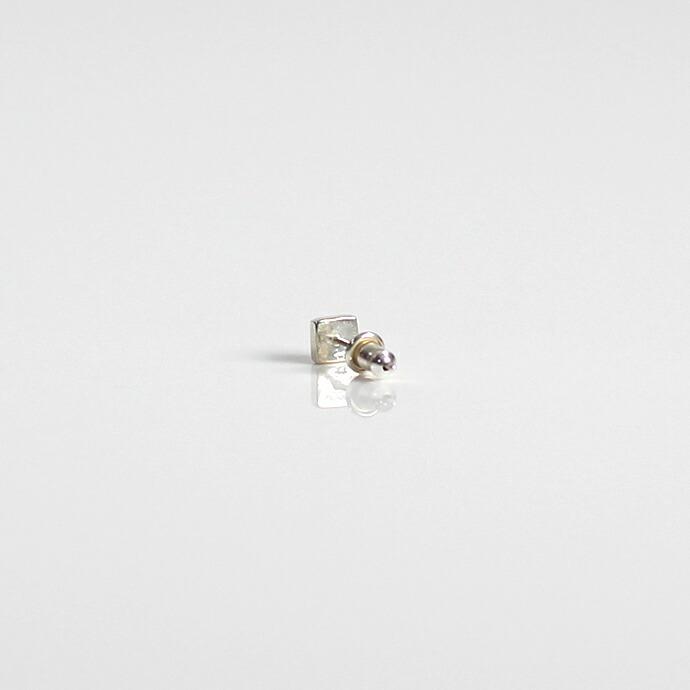 UNKNOWN. (アンノウン) / silver925 U315 SQUARE ピアス - シルバー (片耳タイプ) レディース メンズ ユニセックス ギフト プレゼント アクセサ… | UNKNOWN. | 03