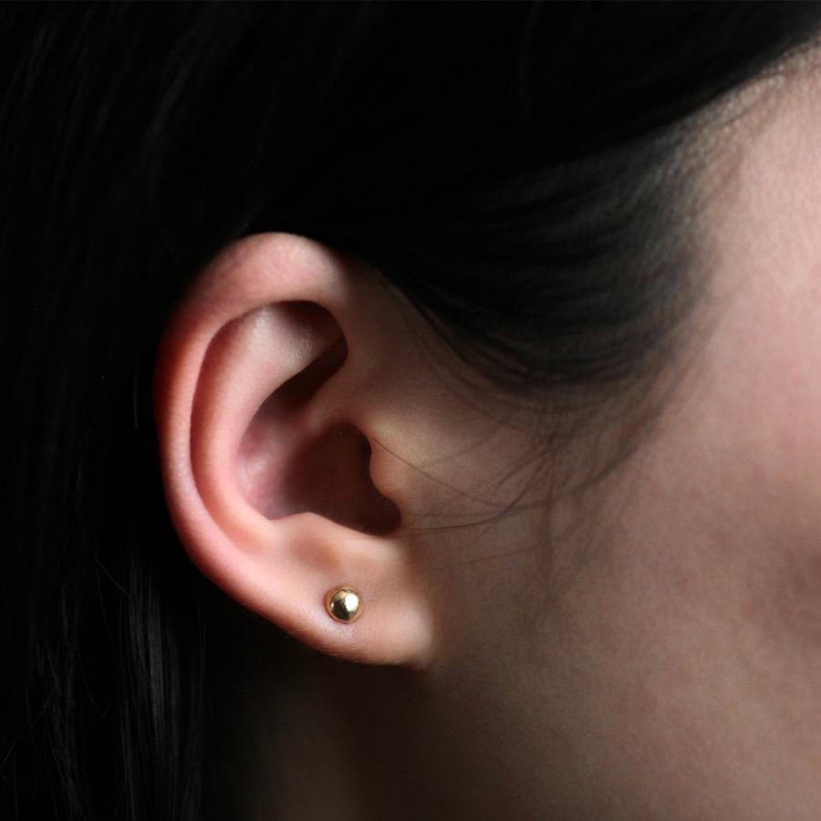UNKNOWN. (アンノウン) / k10 U316 ROUND ピアス - ゴールド (片耳タイプ) レディース メンズ ユニセックス ギフト プレゼント アクセサリー 20… | UNKNOWN. | 05