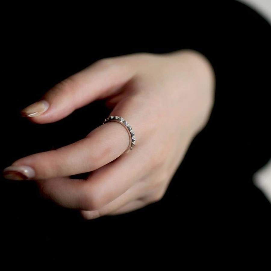 UNKNOWN. (アンノウン) / silver925 U516 STUDS2 リング - シルバー HIGH QUALITY LINE レディース メンズ ユニセックス ギフト プレゼント ア… | UNKNOWN. | 01